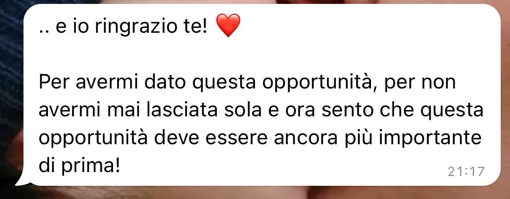 Risposta di Silvia